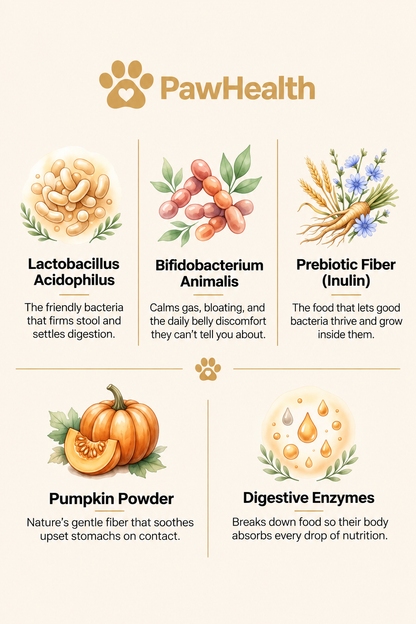 PawHealth Probiotic Chews