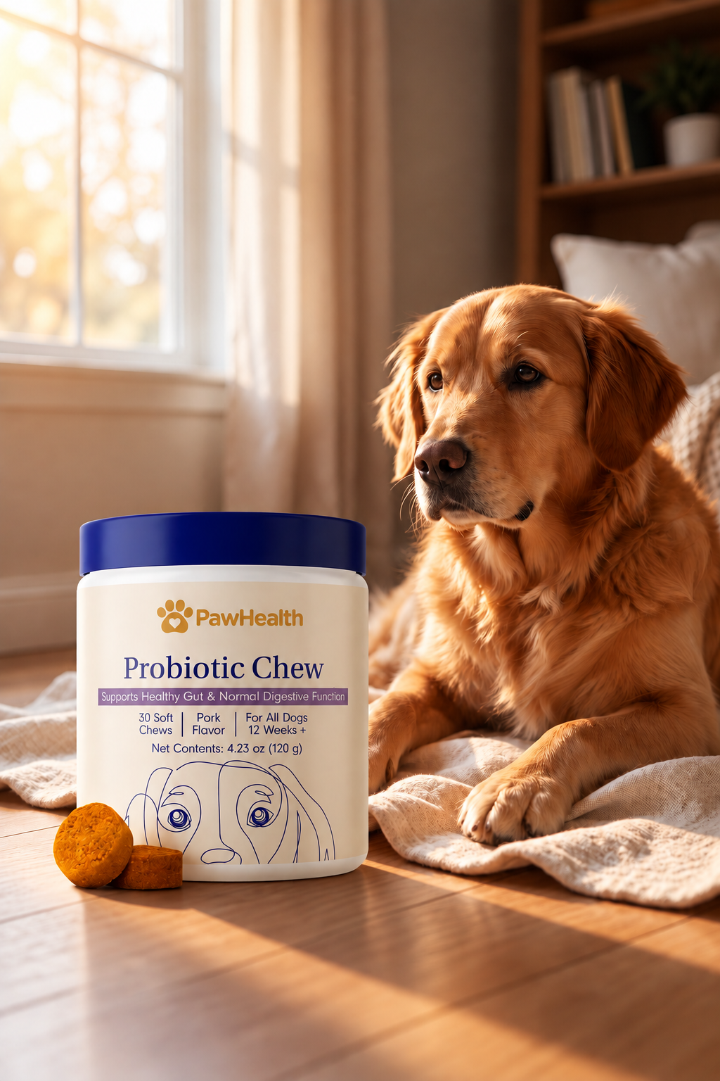 PawHealth Probiotic Chews