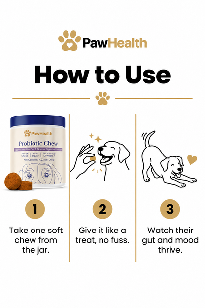 PawHealth Probiotic Chews