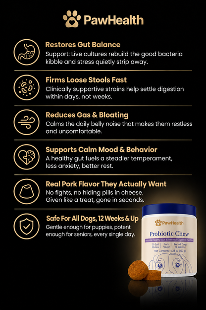 PawHealth Probiotic Chews