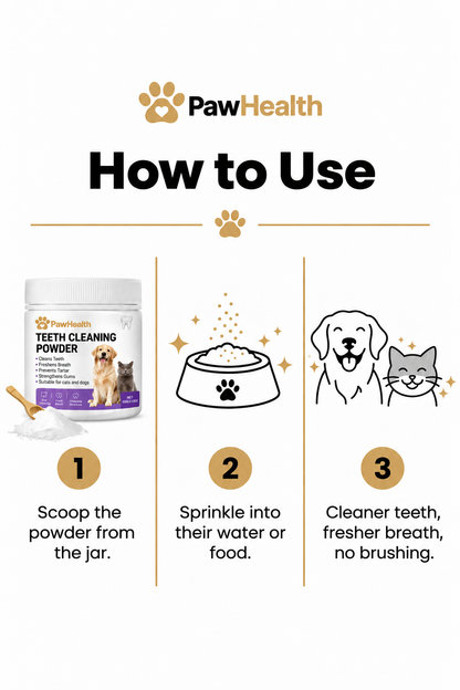 PawHealth Dental Cleaning Powder