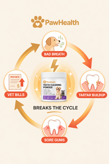 PawHealth Dental Cleaning Powder